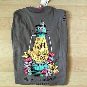 SIMPLY SOUTHERN Long Sleeve T-shirt (size M) * NWT*